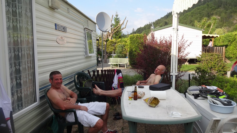 Repos mérité après la bataille