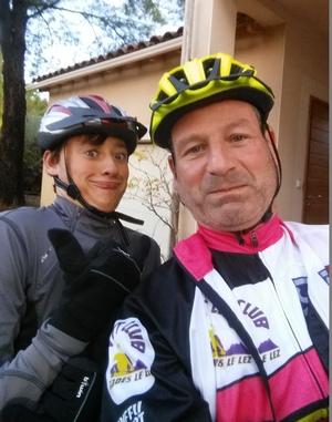 Essai de VTT avec des PRO !